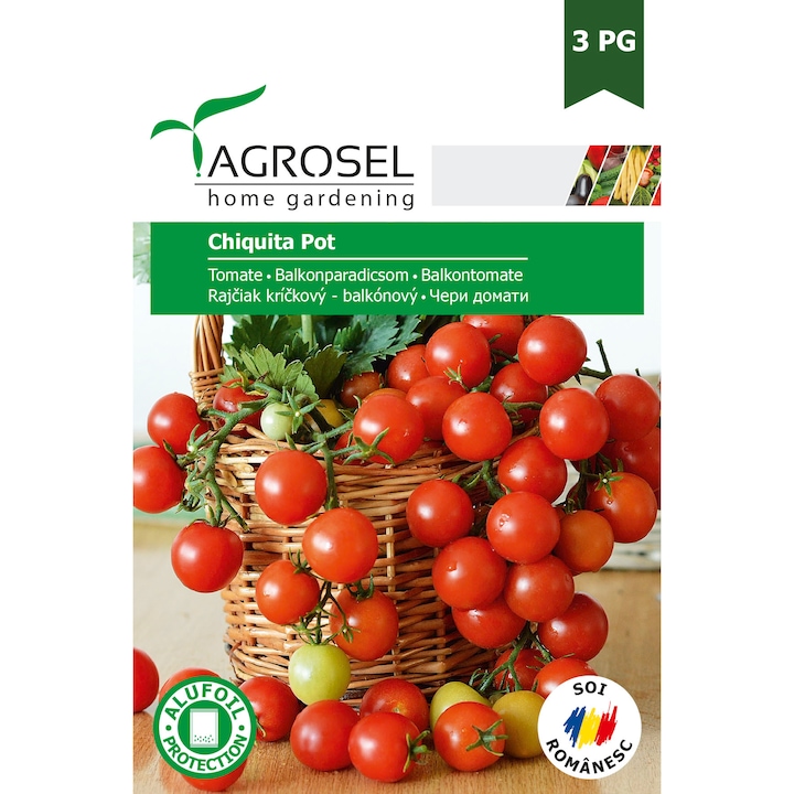 Семена Agrosel Домат Chiquita Pot, 0.6 гр