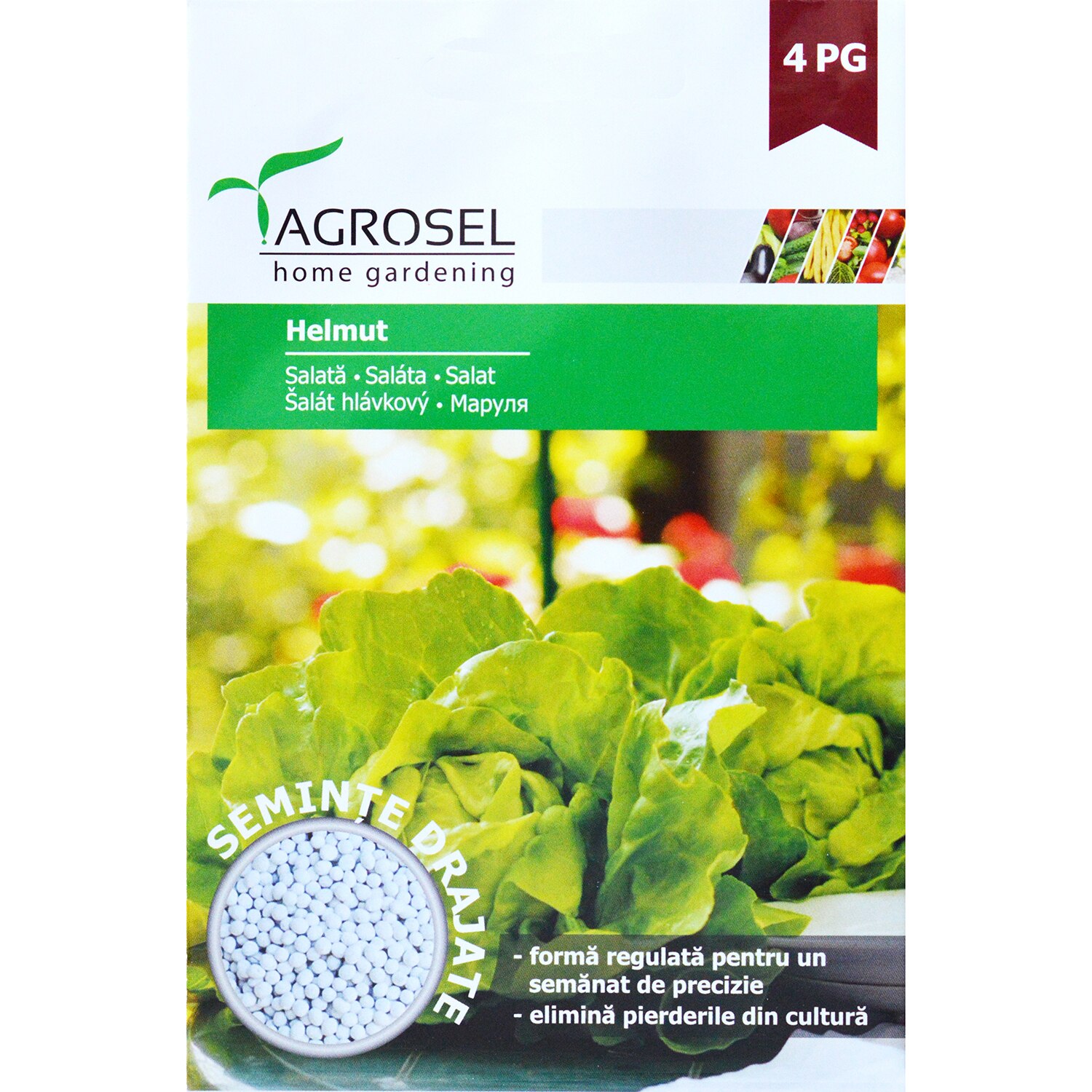 Seminte salata Helmuth, 500 seminte, Agrosel