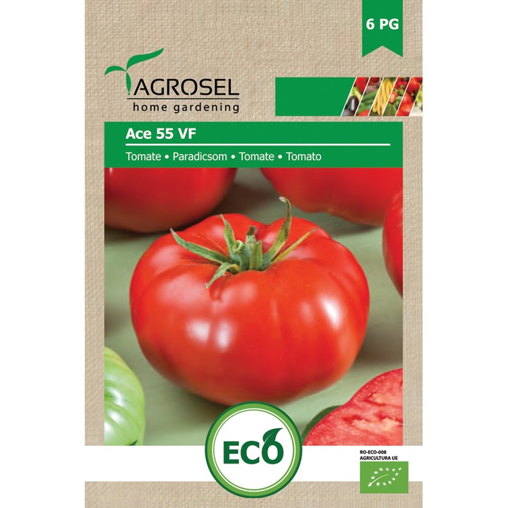 Seminte tomate Ace 55 VF Agrosel, 0,5 g