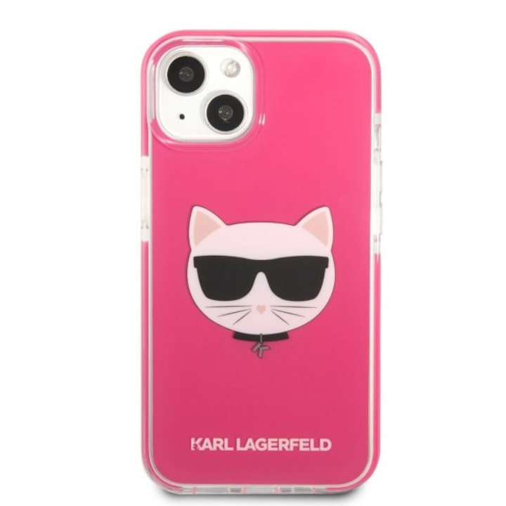 ΠΠ΅ΠΉΡ Karl Lagerfeld, Choupette Head, ΠΠ° Apple iPhone 13 mini, Π ΠΎΠ·ΠΎΠ²