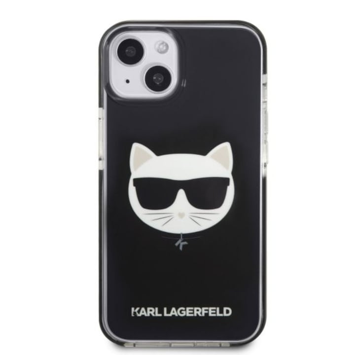 ΠΠ΅ΠΉΡ Karl Lagerfeld, ΠΠ° Apple iPhone 13 mini, Choupette Head, Π§Π΅ΡΠ΅Π½