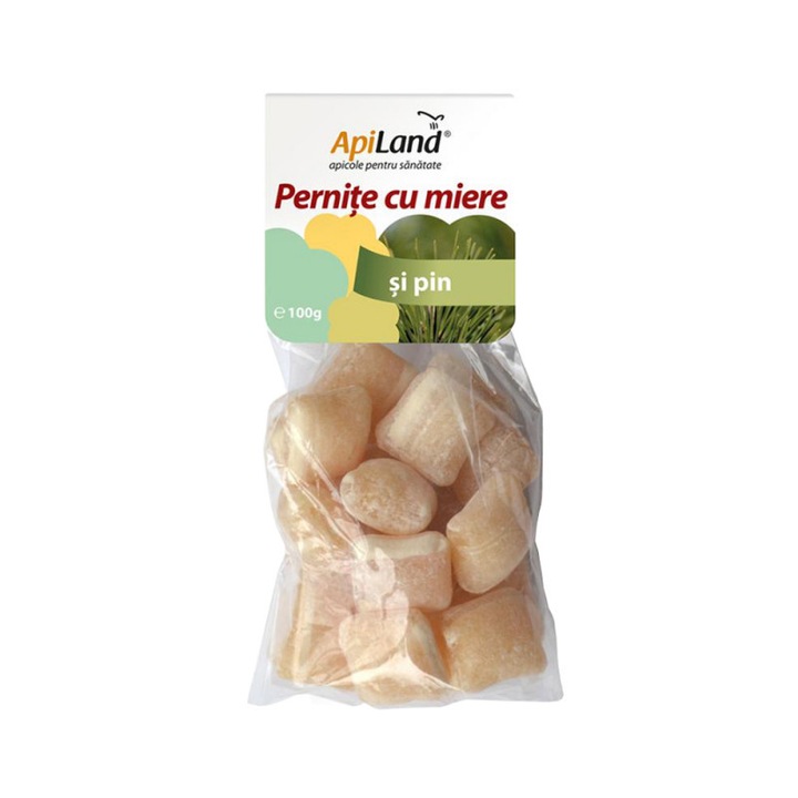 Pernite Cu Miere Si Pin, Apiland, 100G