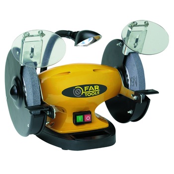 Polizor de banc Far Tools, 200mm, 550W, BG200, carcasa otel, 14,2kg Polizor de banc Far Tools, 200mm, 550W, BG200, carcasa otel, 14,2kg