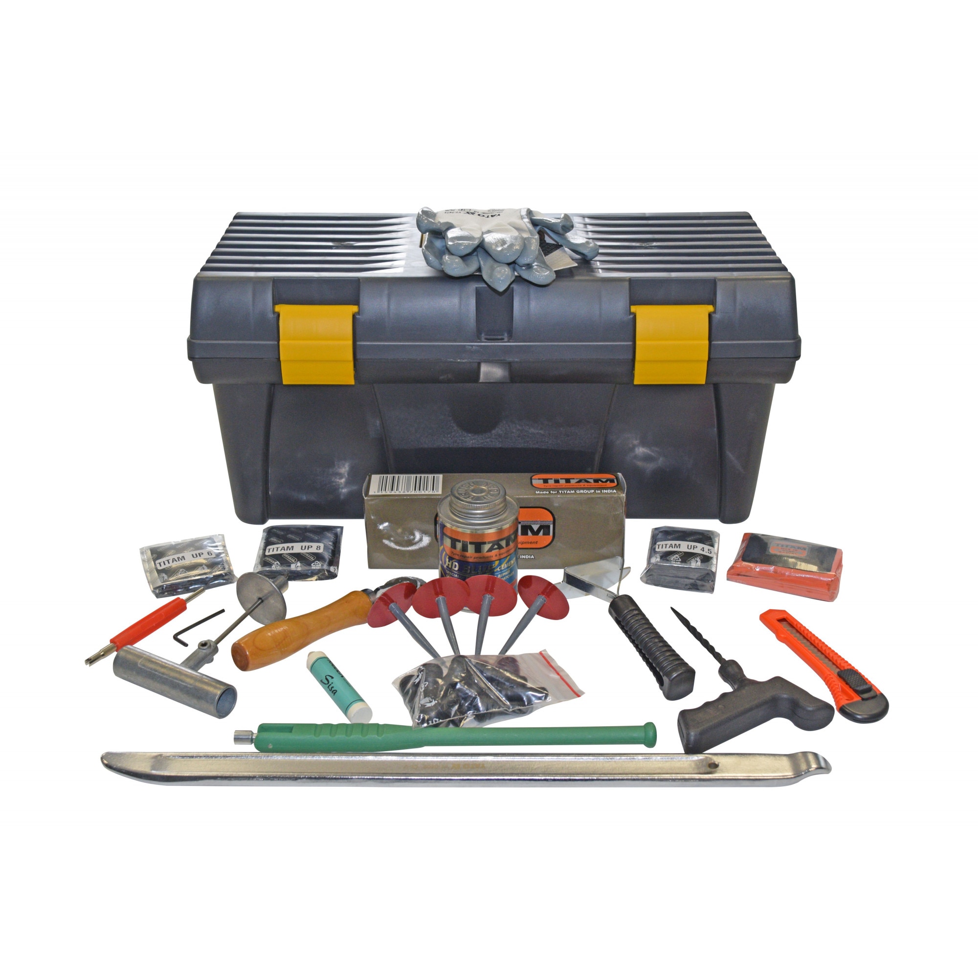 Pachet Vulcanizare la rece + Snur pentru microbus TITAM