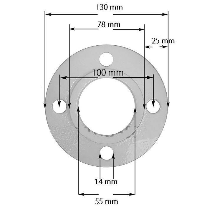 Pompa de recirculare pentru centrale termice IBO OHI 50-140/220, cu racord pe flansa, H. 12m, debit de 12,6 mc/h