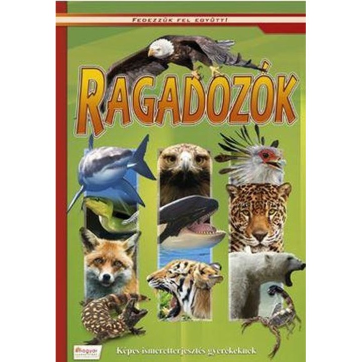 Ragadozók - Képes ismeretterjesztés gyerekeknek