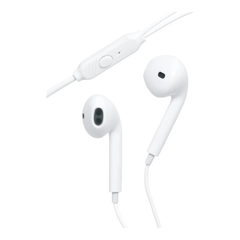 Casti Audio cu Fir si Microfon, High Quality Standards, Ultra Sound, Jack 3.5, Alb