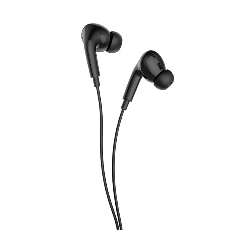 Casti Stereo cu Fir si Microfon, High Quality Standards, Ultra Sound, Jack 3.5, Negru
