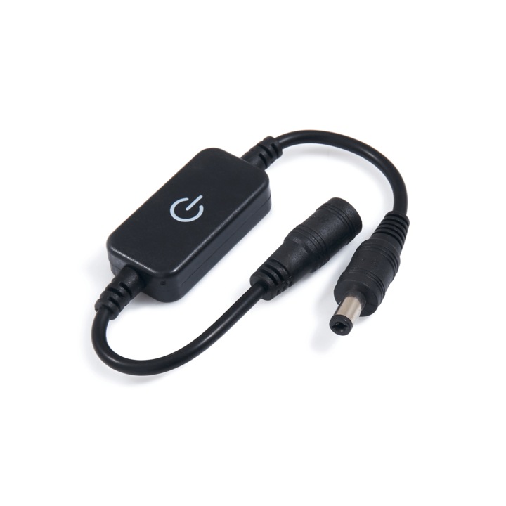 Controler tactil Koloreno, Pentru benzi LED monocolore, Negru