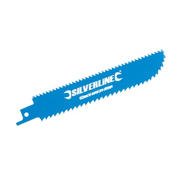 Set 3 panze cu 2 capete 100mm pentru fierastrau tip sabie , Silverline Set 3 panze cu 2 capete 100mm pentru fierastrau tip sabie , Silverline