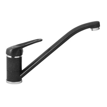 Baterie bucatarie Pyramis MINUET, monocomanda, aerator cu limitare de debit, finisaj granit negru Baterie bucatarie Pyramis MINUET, monocomanda, aerator cu limitare de debit, finisaj granit negru