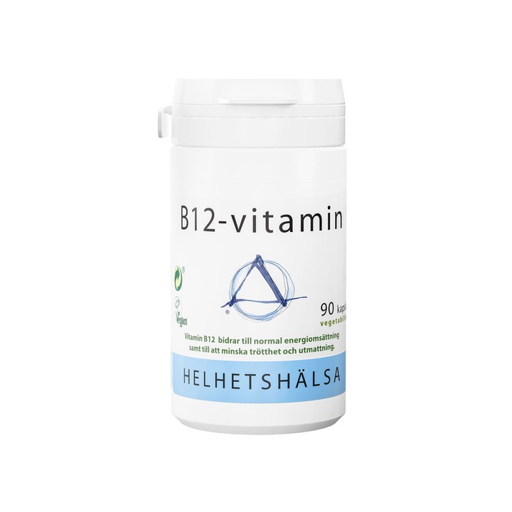 Vitamina B12, Helhetshalsa, 500 mcg, 90 capsule