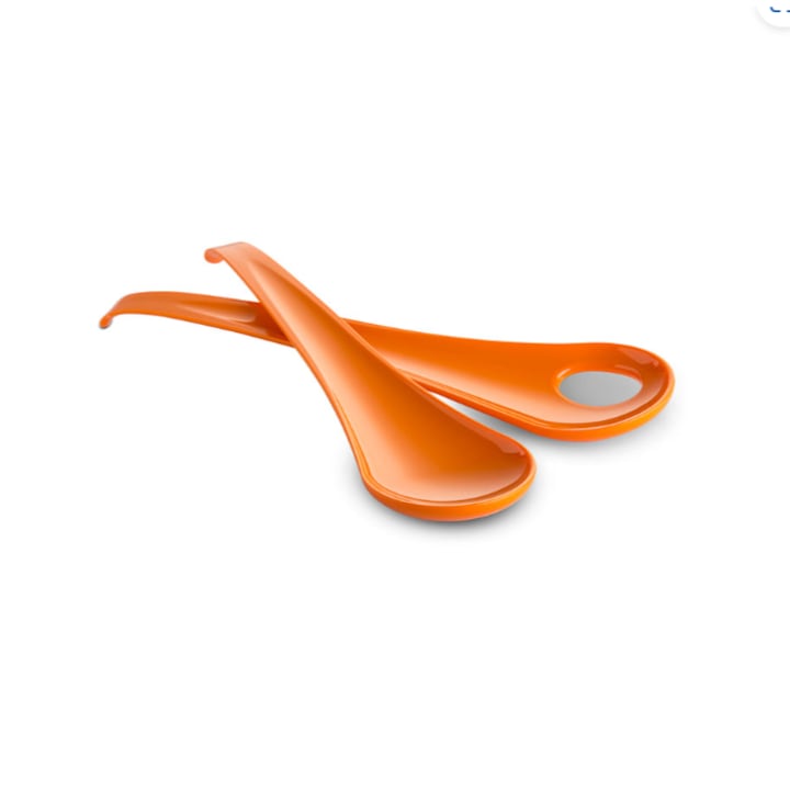 Set de 2 linguri de salata Sanaliving 27x7x2,5 cm - Portocaliu