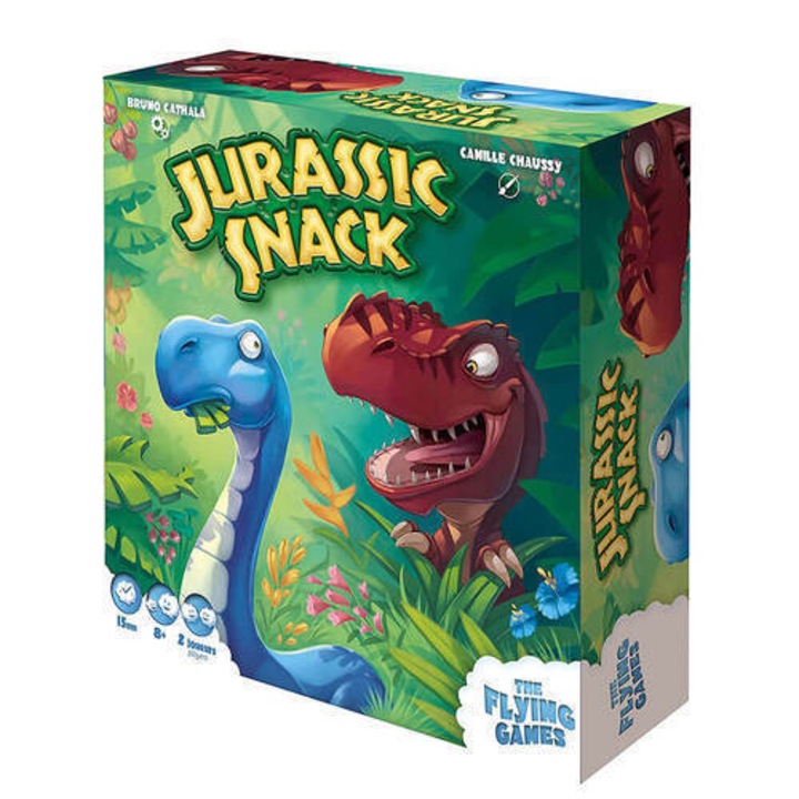 Joc de societate Jurassic Snack, Multicolor, 7 ani