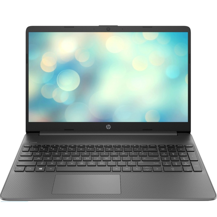 HP 15s-fq2026nq laptop Intel® Core™ i3-1115G4 processzorral 4,10 GHz-ig, 15,6 hüvelykes Full HD, IPS, 8 GB, 256 GB SSD, Intel® UHD Graphics, Windows 10 Pro, szürke