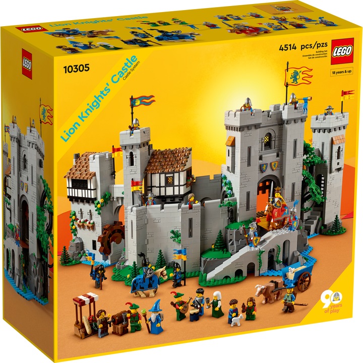 Lego ICONS - Castelul Cavalerilor Leu, 4514 piese
