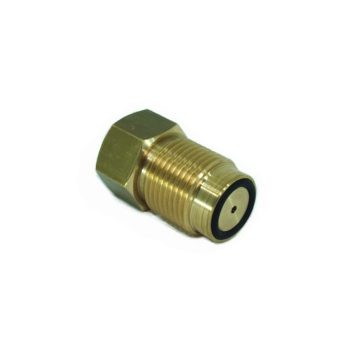 Adaptor de umplere pentru pistoale si pusti Feinwerkbau FWB 800, 700, P44 si P8X, filetat, alama, auriu