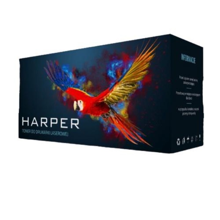 Cartus toner, Harper, Compatibil HP CF283A, Negru
