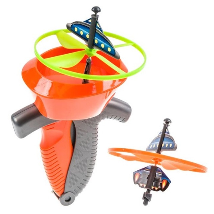 Set joc farfurie zburatoare, pentru copii, 2 piese