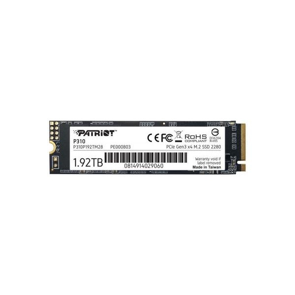 Ревю на sSD Patriot P310: 1.92TB