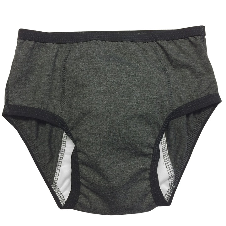 Gyermek inkontinencia bugyi, fehér, pamut-elasztán, 164-es méret