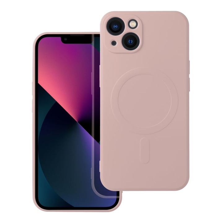 iPhone 7 / 8 / SE 2020 / SE 2022 tok iPhone 7 / 8 / SE 2022 szilikon mag borítóhoz, rózsaszín