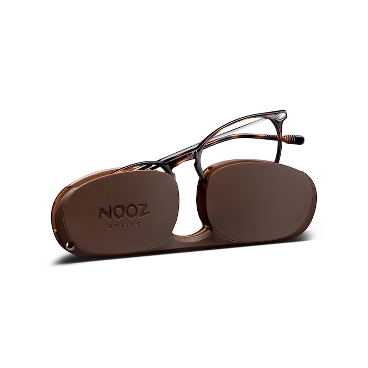 Защитни диоптрични очила за работа с компютър NOOZ Alba, Tortoise, +2.5 диоптъра