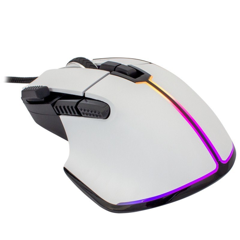 Mouse Gaming cu fir White Shark MARROK, 12.000 DPI, 1.000Hz, 66IPS