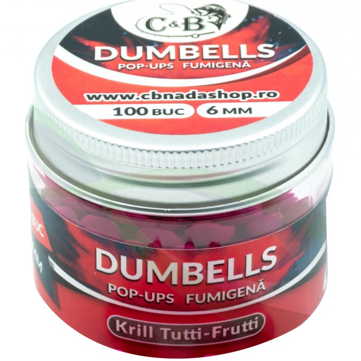 Dumbells C&B Pop-Ups Fumigena Krill Tutti-Frutti 6mm