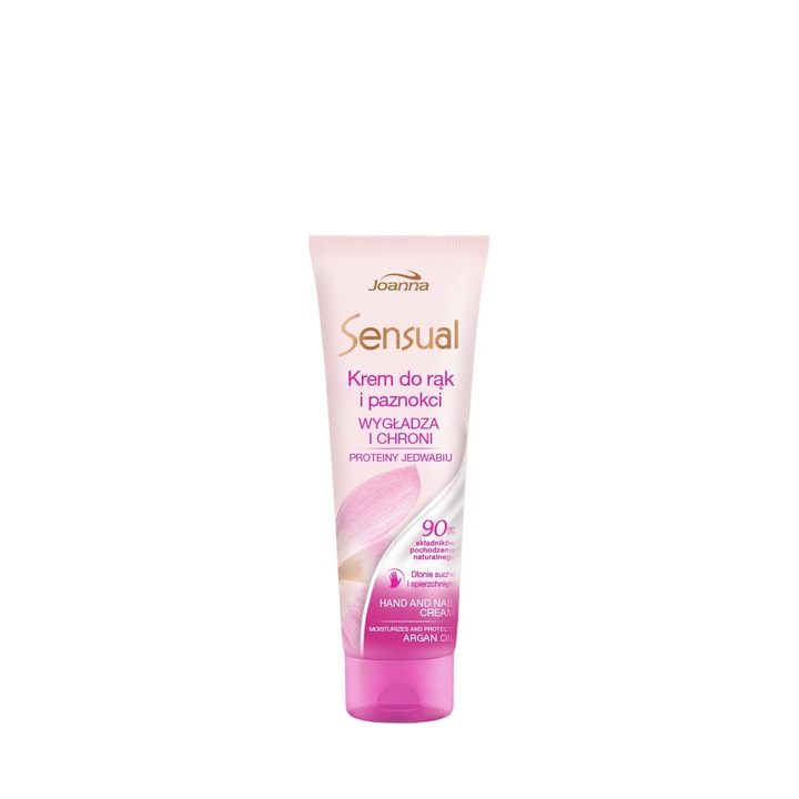 Crema de maini cu proteine din matase Joanna Sensual, 100 g