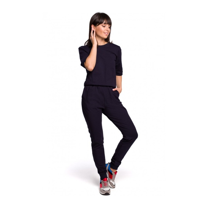 Гащеризон, памук, еластан, тъмносин, Тъмносин