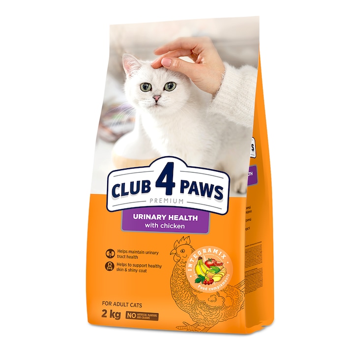 Hrana uscata completa pentru pisici Urinary Health, Club 4 Paws Premium, 2 kg