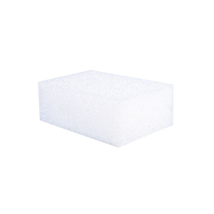 Fürdőszivacs, Donegal, Anticellulit masszázs, 14x9x5cm, fehér