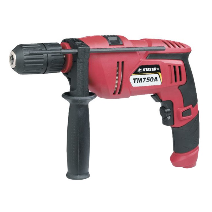 Masina de gaurit cu percutie Stayer, 750 W, 3000 rpm, 2.3 Kg