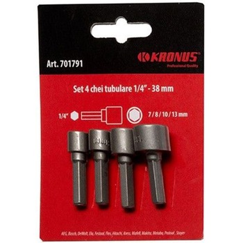 Set capete tubulare Kronus 1/4 Set capete tubulare Kronus 1/4