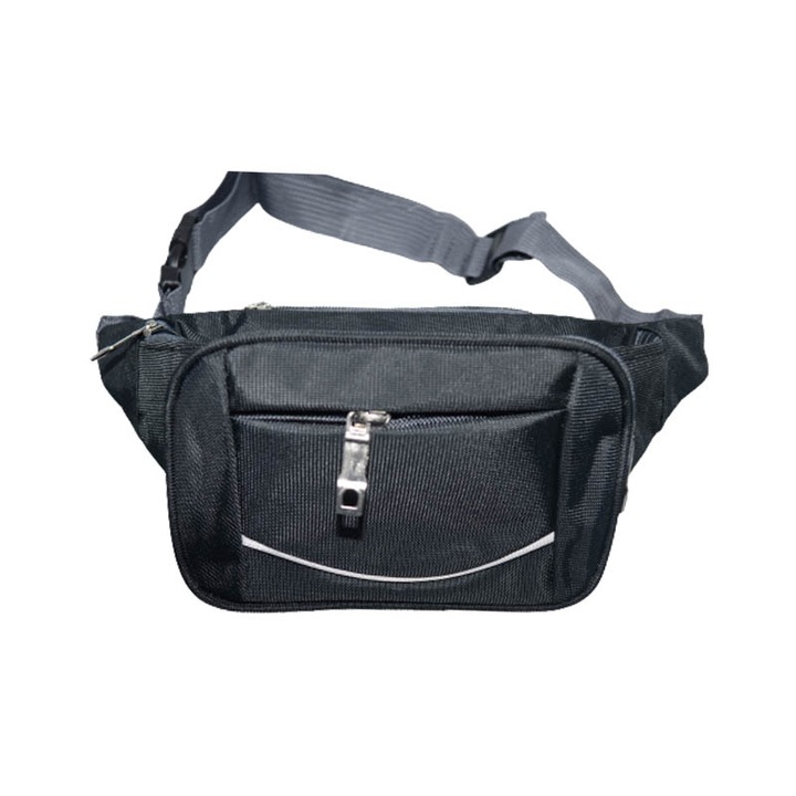 Férfi kézitáska 23 x 13 x 7 cm Caslon 2007-N, fekete