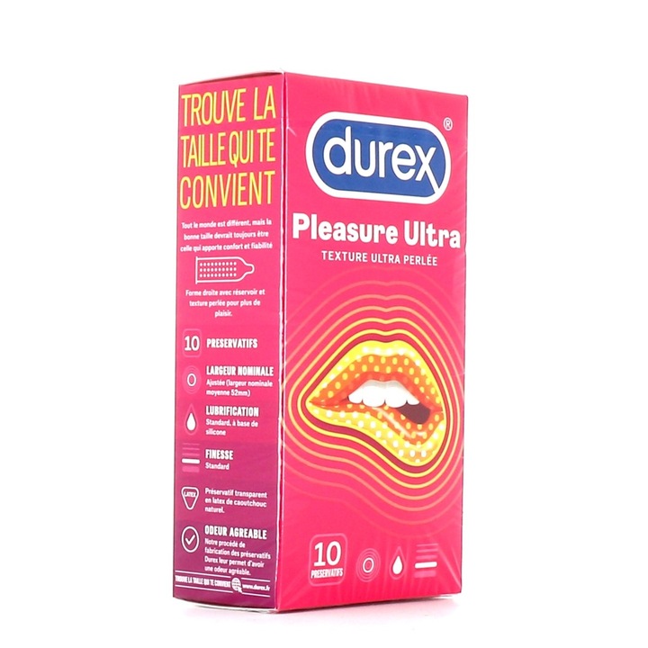 Презервативи Durex Pleasure Ultra, 10 бр