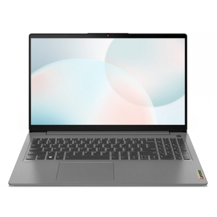 Laptop Lenovo IdeaPad 3 15ABA7, 15.6" Full HD, AMD Ryzen™ 7 5825U pana la 4.5 GHz, 8 GB RAM DDR4 3200, 512 GB SSD, AMD Radeon Graphics, Free Dos, Arctic Grey 512 GB