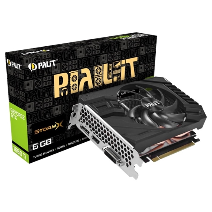 Placa video, PALIT, GTX1660TI, STORMX 6GB, SS300503 - eMAG.ro