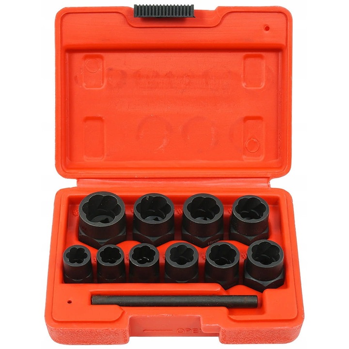 Trusa set chei extragere suruburi piulite deteriorate 11 piese V86481