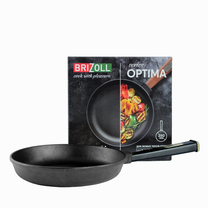 Tigaie din fonta Optima-Black 260х49,5