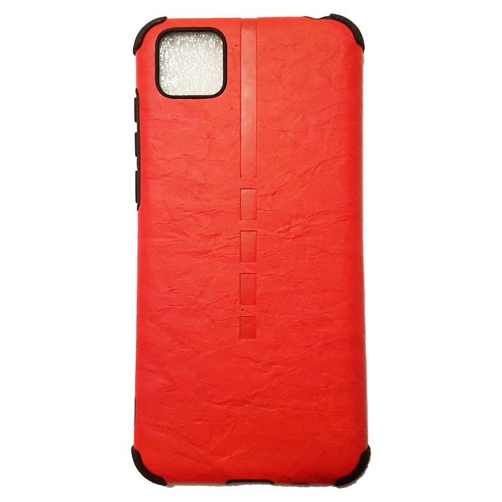 Husa Spate Antialunecare pentru Apple iPhone 11 Pro Max, Plain Case Rosu