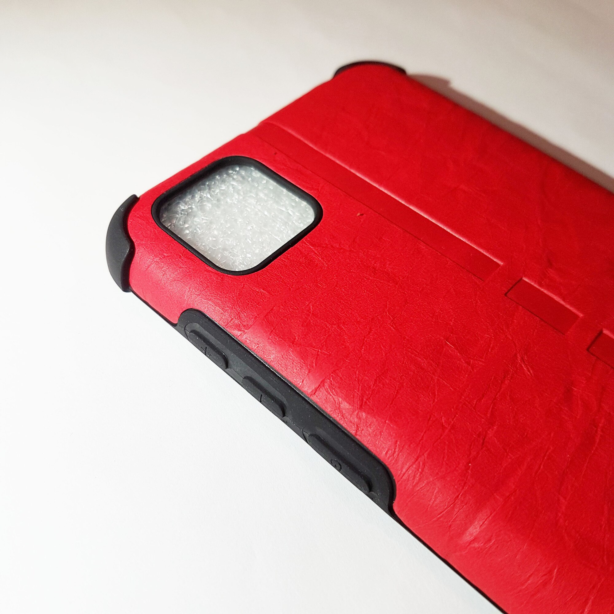 Husa Spate Antialunecare pentru Apple iPhone 11 Pro Max, Plain Case Rosu
