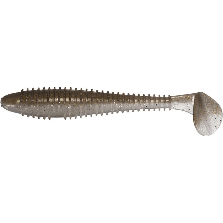 6 db-os Keitech Swing Impact FAT 9,6 cm-es Tennessee 429-es szett, shand, csuka vagy harcsa horgászatához