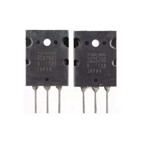 Pereche complementara tranzistor 2SA1943 + 2SC5200 Toshiba Oryg