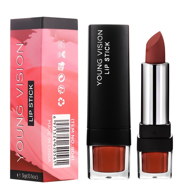 Матово червило, Young Vision, 3g, червено