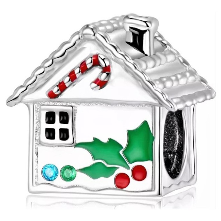 Talisman bratara, Mennica Bydgoska, Argint, Casa de turta dulce, Argintiu