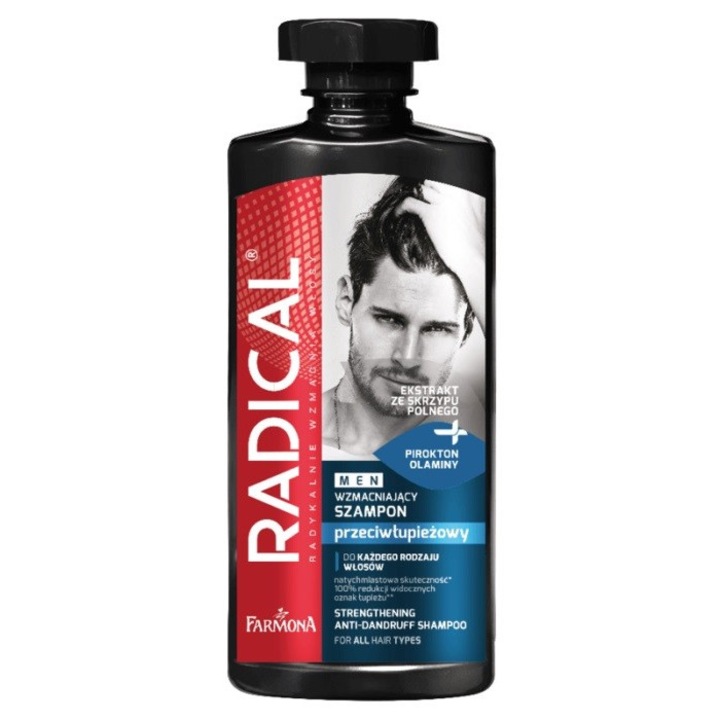 Sampon antimatreata, FARMONA, RADICAL MEN, 400ml