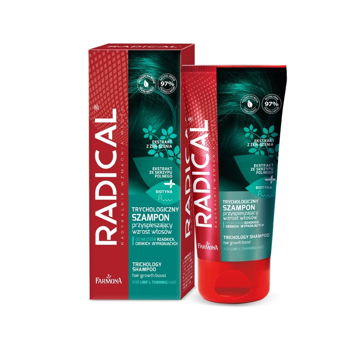 Sampon pentru cresterea parului, Farmona, Radical, trichological, 200ml