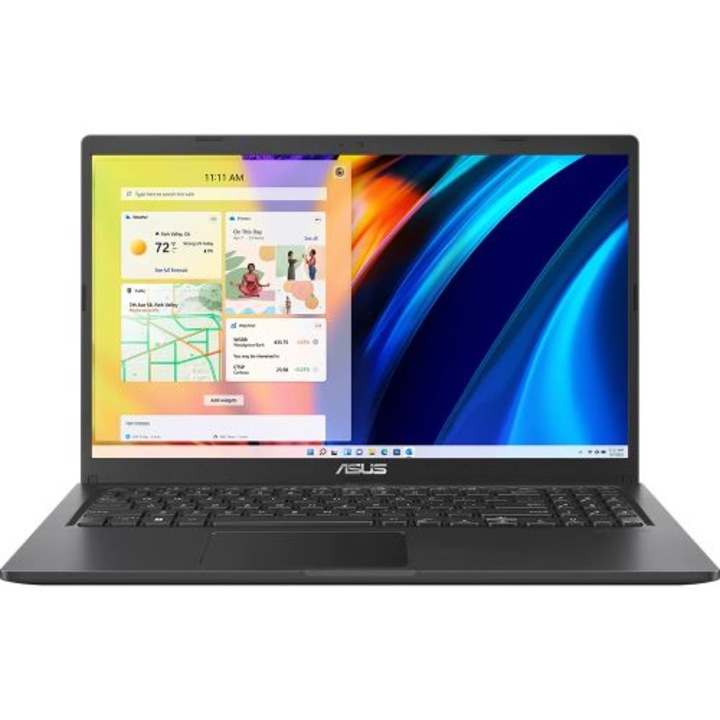 Laptop ASUS VivoBook 15 X1500EA-BQ2341MXM cu procesor Intel® Core™ i7-1165G7 pana la 4.70 GHz, 15.6", Full HD, IPS, 16GB, 512GB SSD, Intel® Iris® Xe Graphics, No OS, Indie Black